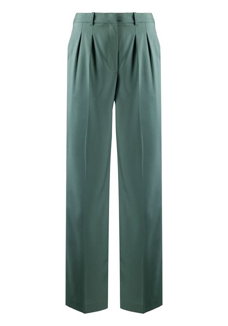 Pantaloni sartoriali in verde - donna LOULOU DE SAISON | SBIRUFMGRN